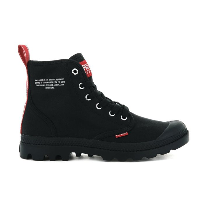 Bottes Palladium Pampa Hi Dare Homme Noir | FR NBR076Q